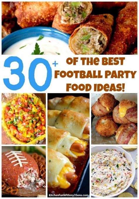 Football party food for a crowd even the kids will love, since the. Over 30 of the Best Football Party Recipes | Football ...