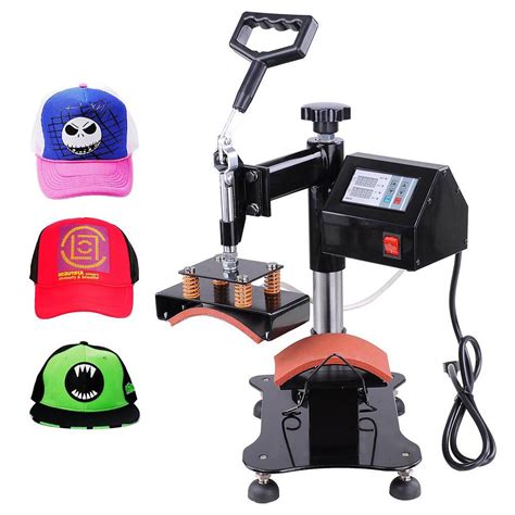 The shzond hat heat press machine is 23.6 inches long, 13 inches broad, and 17 inches high. Digital Cap Hat Heat Press Machine Sublimation Transfer ...