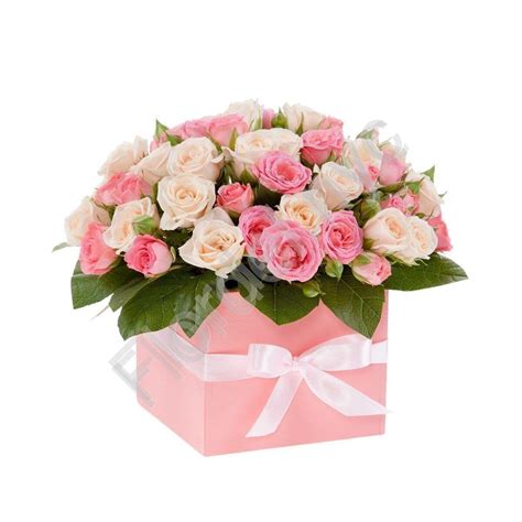 Simple Pink Rose Box