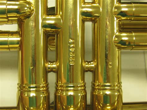 King 600 B Flat Trumpet Brass Instrument Benge 7c Mouthpiece Hard Case