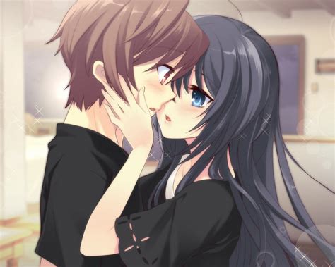 Anime Babe And Girl Kissing Wallpapers Wallpaper Cave