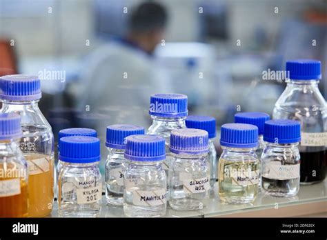 Samples Reagents Chemical Laboratory Stock Photo Alamy