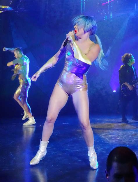 Lady Gaga Lady Gaga Performingat The Park Theater In Las Vegas