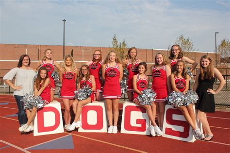 Vicksburg High School Girls Junior Varsity Cheerleading Fall 2018 2019