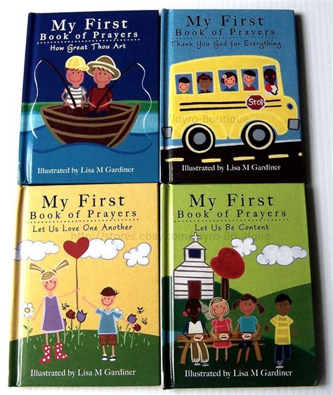 My First Book Of Prayer Lot 4 Childrens Christian Board Books Home