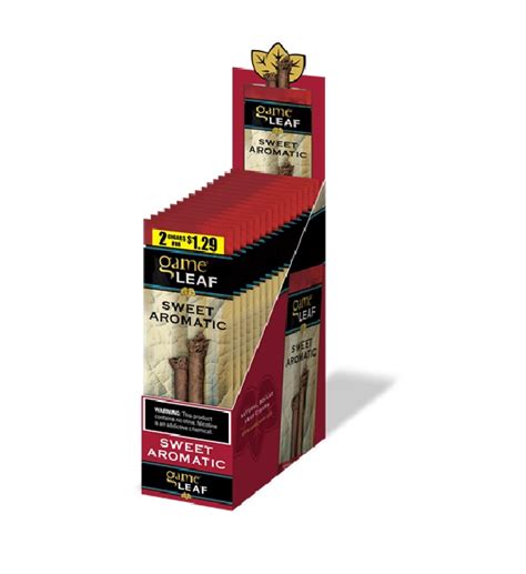 Use the power of nature and battle team rocket in pokemon leaf green. Game Leaf Cigars Sweet Aromatic Pre-Priced 2/$1.29 -03170023