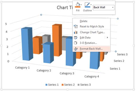 Format Walls And Floor Of 3d Charts In Powerpoint 2013 For Windows