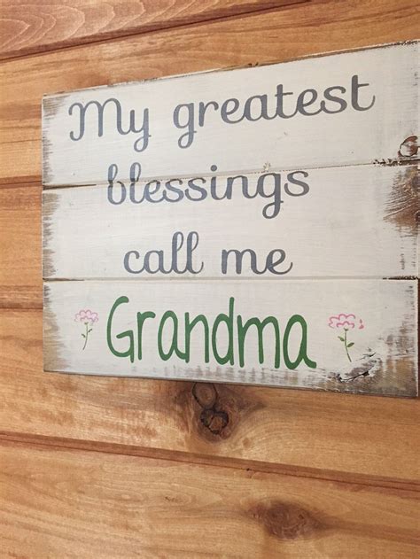 Check spelling or type a new query. My Greatest Blessings Call Me Grandma Sign, Grandma Gift ...