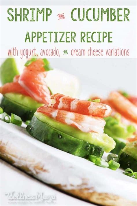 Looking for a new appetizer to serve? Shrimp & Cucumber Appetizers Recipe | Wellness Mama