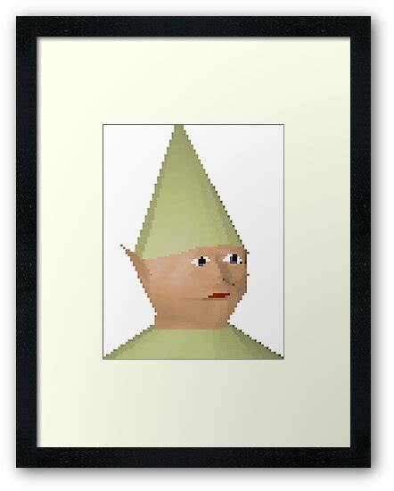 Dank Elf Man Hd Dank Memes Framed Prints By Wilu Redbubble