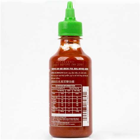 Huy Fong Sriracha Hot Chilli Sauce 266ml Woolworths