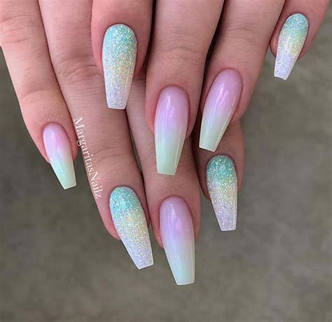 43 Nail Designs and Ideas for Coffin Acrylic Nails | Page ... There are so many different ombre 15 gorgeous ombré nail colors and ideas for your trendiest manicure yet.