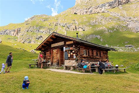 Hiking Seceda Cableways Ag Ortisei In Val Gardena Dolomites