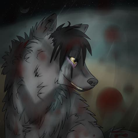 Depressed Sad Anime Wolf Boy Depressed Wolf By Tigerface101 On