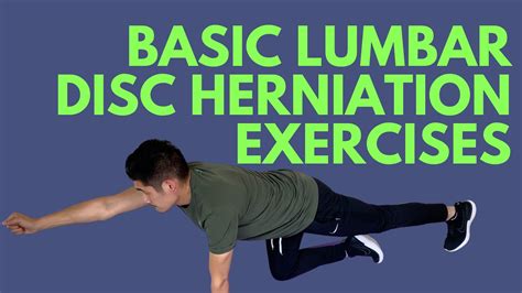 Top 3 Lumbar Disc Herniation Exercises Basic Follow Along
