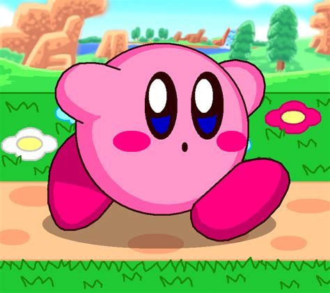 Kirby Running By Cuddlesnam On Deviantart