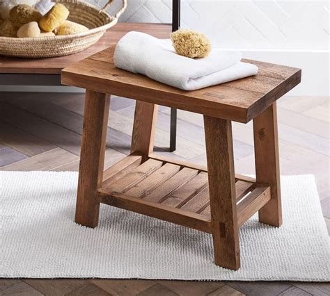 Rustic Stool Pottery Barn Canada Rustic Stools Bath Stool Rustic Bath