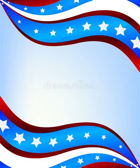 Abstract American Flag Background Flag Stock Vector Illustration Of