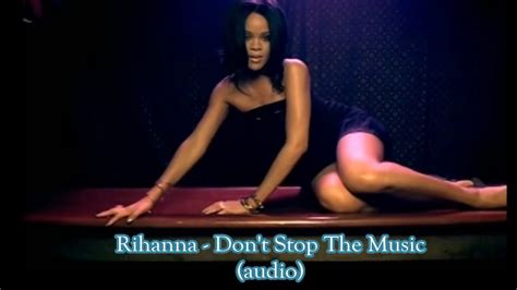 Rihanna Dont Stop The Music Audio Youtube