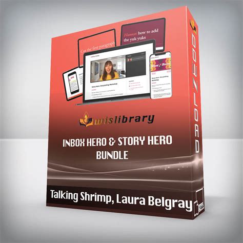 Talking Shrimp Laura Belgray Inbox Hero And Story Hero Bundle Wisdom