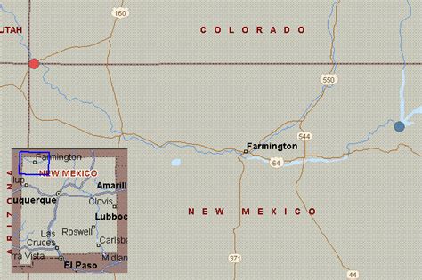 San Juan River New Mexico Map California State Map