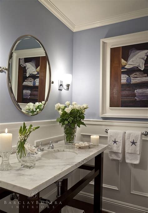 But i promise, we always deliver the best before and afters! Restoration Hardware Shore Blue Bathroom Paint Color This color looks beautiful with the white ...