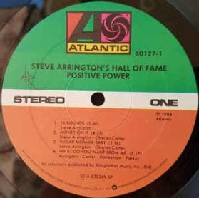 Steve Arrington S Hall Of Fame Positive Power Lado C Discos