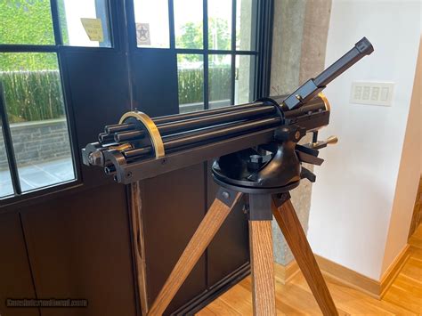 Tippmann Armory 9mm Gatling Gun with stand