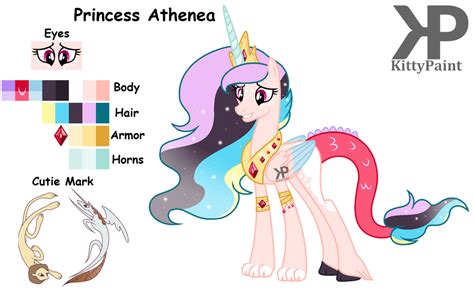 Mlp Next Gen Princess Athenea By Kittypainty On Deviantart