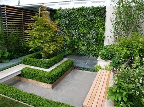model taman minimalis  rumah  terlihat asri design rumah