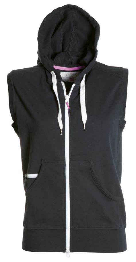 Achetez body sans manches online en yoox. Sweat publicitaire à capuche sans manche femme - Sweat ...