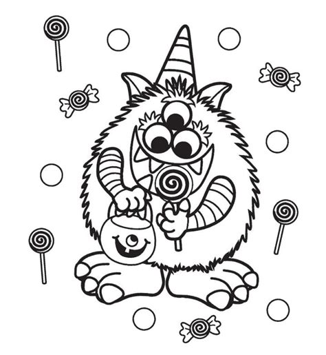 Download 32 Little Monster Coloring Pages Png Pdf File