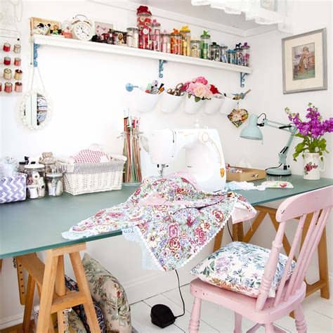 Use these easy and simple designs to add a punch of color and love to your home. Pretty up your sewing room with these inspiring decorating ...