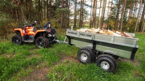 The Offroad Pro 1000 Atv Trailer Designed For Atvs And Utvs Viral Zone 24