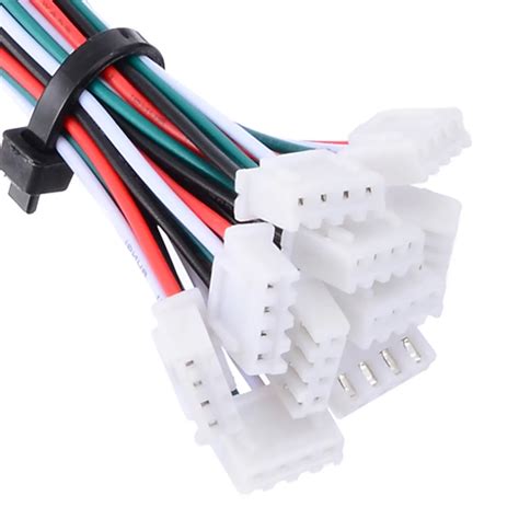Set Mini Micro Jst Xh Mm Pin Connector Plug With Awg