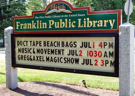 Franklin Matters Franklin Public Library 2 Events Today Music And