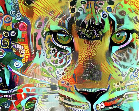 Leopard Digital Art By Cindy Edwards