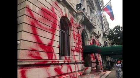 Russian Consulate In New York Vandalized Youtube