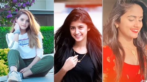 Top 10 Indian Beautiful Girls On Tik Tok Tik Tok 2020 1 Youtube
