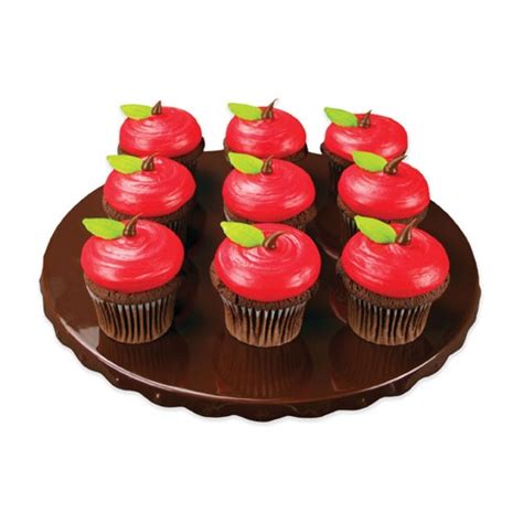 Lucks food decorating company is the leading manufacturer of edible food decorations. Red Apple cupcakes - Lucks Food Decorating Company - Cake ...