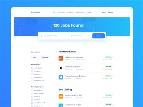 Job Search Website