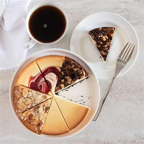 Cakes come in many sizes and shapes. Cheesecake Sampler - 6 Inch by Cheesecake.com