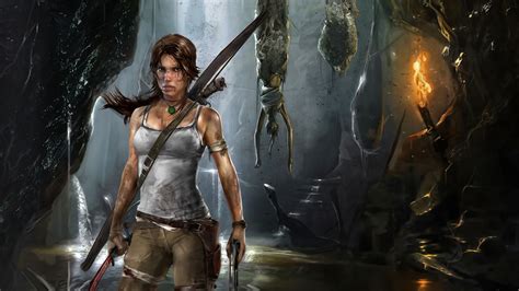 [45+] Lara Croft HD Wallpaper 1920x1080 on WallpaperSafari