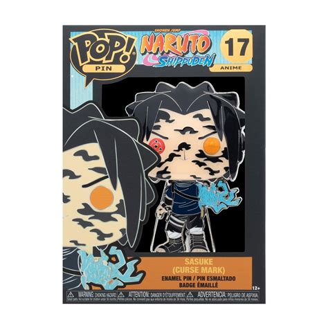 Funko Pop Pins Naruto Shippuden Sasuke Uchiha Enamel Pin