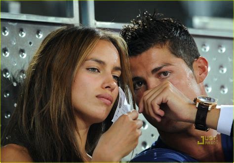 Cristiano Ronaldo Basketball Game With Irina Shayk Photo