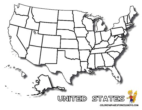 State Map Coloring Pages Coloring Home
