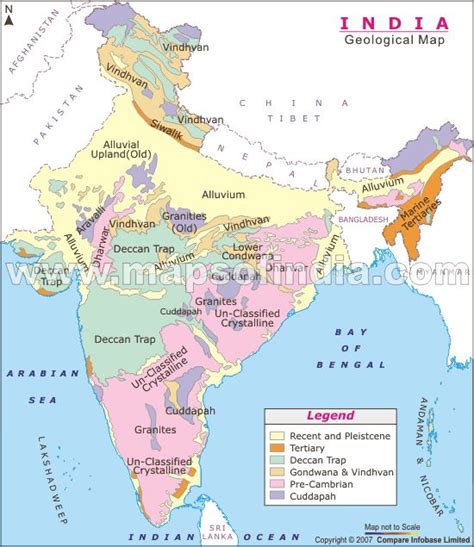 Geological Map Of India Geo Graphs Maps Of All Kinds Pinterest