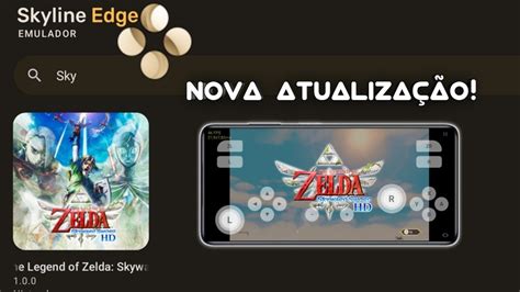 SKYLINE EDGE v66 -rodou Zelda Skyward no POCO x3 pro em 30fps LISINHO