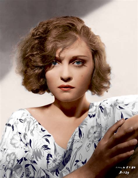 actress anna sten 1934 colorization golden age of hollywood actresses classic movie stars