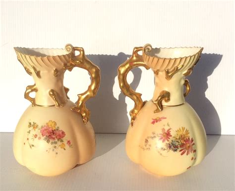Antiques Atlas Lovely Pair Of Large Antique Blush Ivory Vases